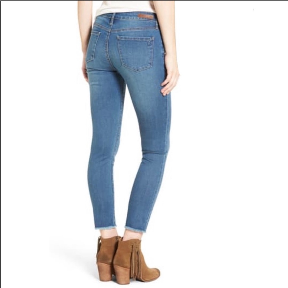 Articles of Society Carly Crop Skinny Jeans Blue - Picture 3 of 16